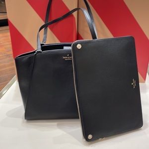Kate Spade Brim Laptop Tote
COLOR:
Black
